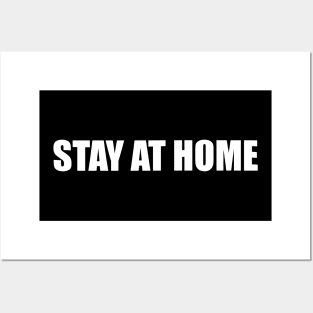 Stay At Home Posters and Art